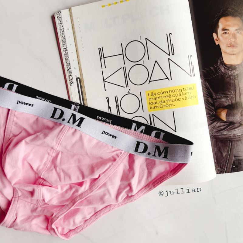 Quần lót Nam D.M - Hở Sườn sexy - Jullian DM A24