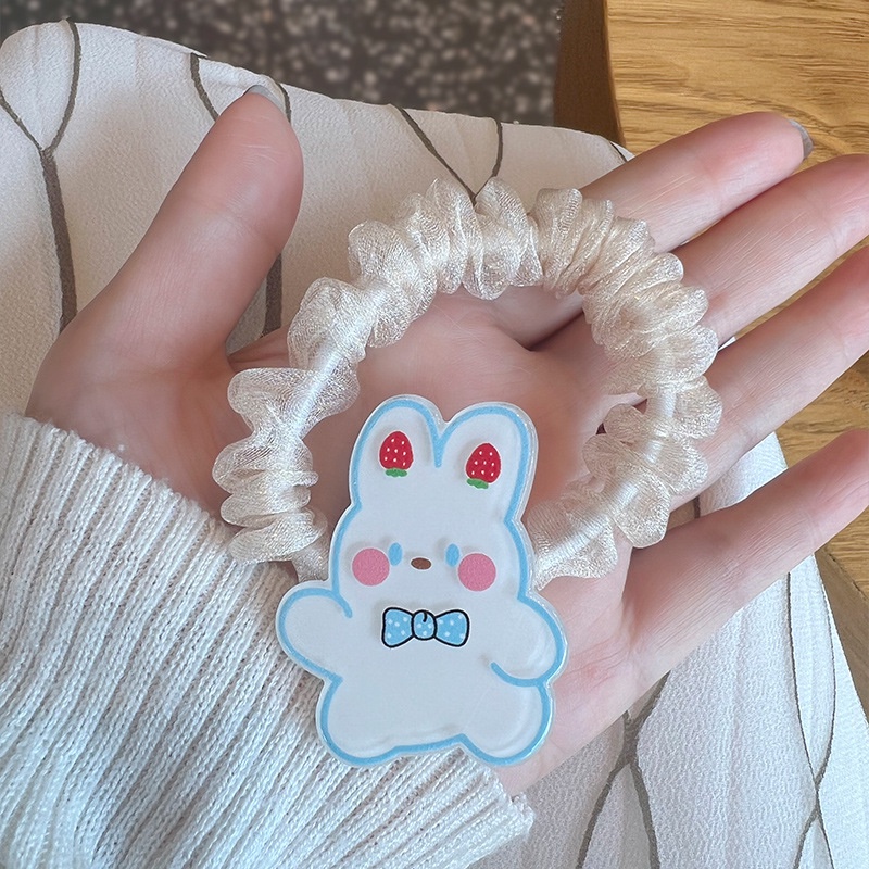 Vòng Đeo Tay Dây Da Nhỏ Thắt Nơ Họa Tiết Trái Tim Phong Cách Nữ Sinh Ngọt Ngào Cho Bé Gái