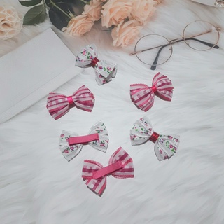 Set 2 kẹp tóc nơ xinh cho bé