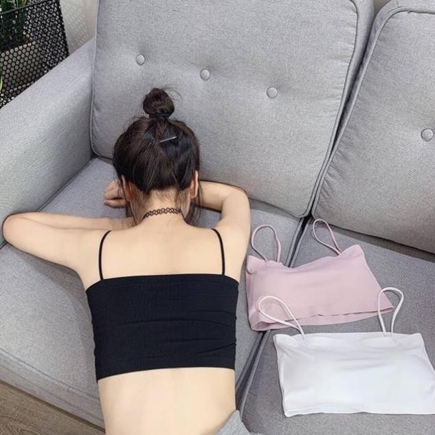 [GIÁ CỰC SỐC] Áo Bra Quây Trơn 2 Dây 8881