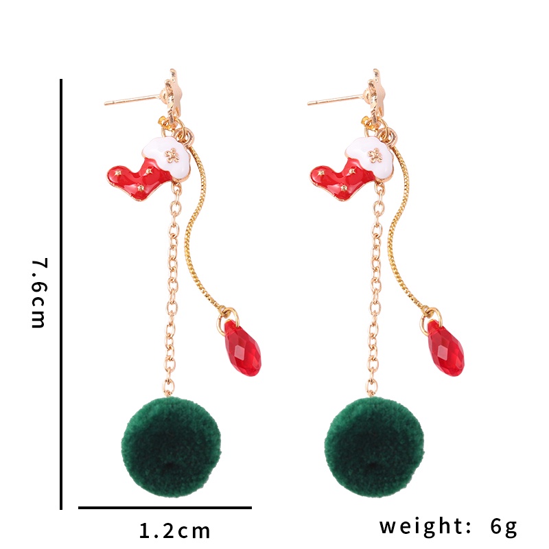 Bông tai dáng dài hình cây điều ước 2 phong cách thời trang cho nữ