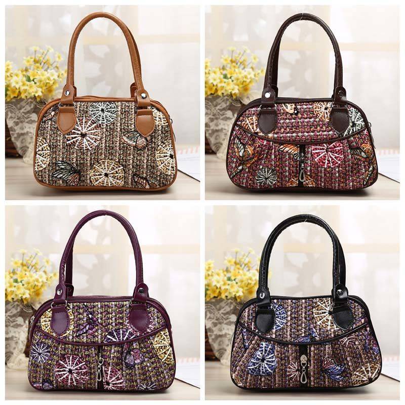 Hàng Có Sẵn Túi Xách Tay mini Đựng Điện Thoại Rau Củ Dành Cho Phụ Nữ Trung Niên