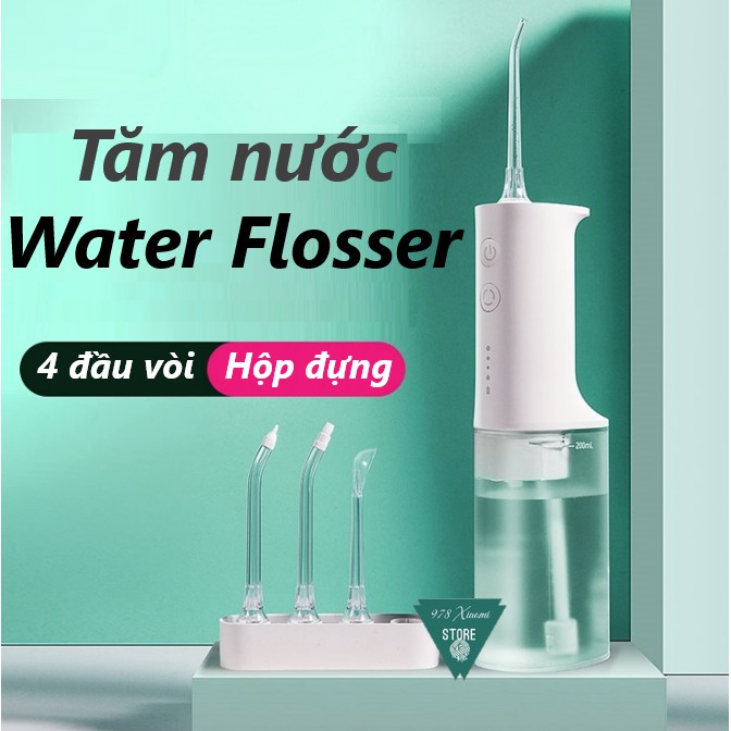 Máy tăm nước Xiaomi Soocas W3 Pro - Bình xịt vệ sinh răng miệng Xiaomi Mijia Flosser