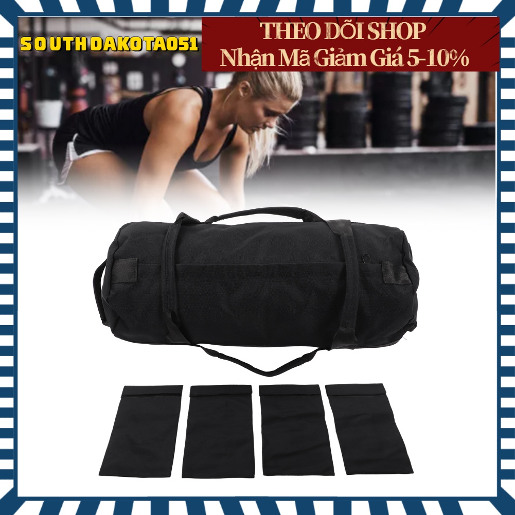 [Hàng Sẵn] Túi cát Cử tạ tập luyện thể lực nặng điều chỉnh được【Southdakota051】