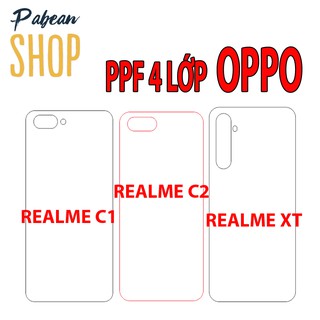 [NHÁM + TRONG]Dán lưng PPF 4 lớp chống va đập cho OPPO REALME C1/C2/XT
