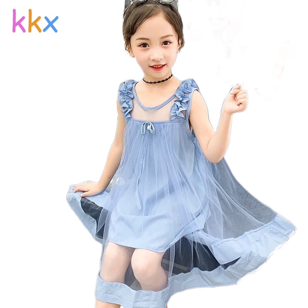Bộ Đầm Công Chúa Thời Trang Hàn Quốc Dành Cho Bé Gái 6-7-9 Tuổi 5-12 Tuổi
