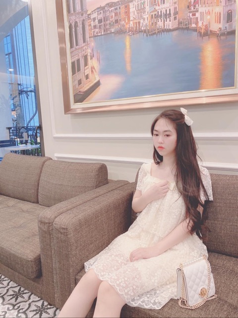 Váy Ren tầng tiểu thư