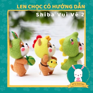 [Len chọc có hướng dẫn] BỘ KIT Shiba Vui Vẻ 2
