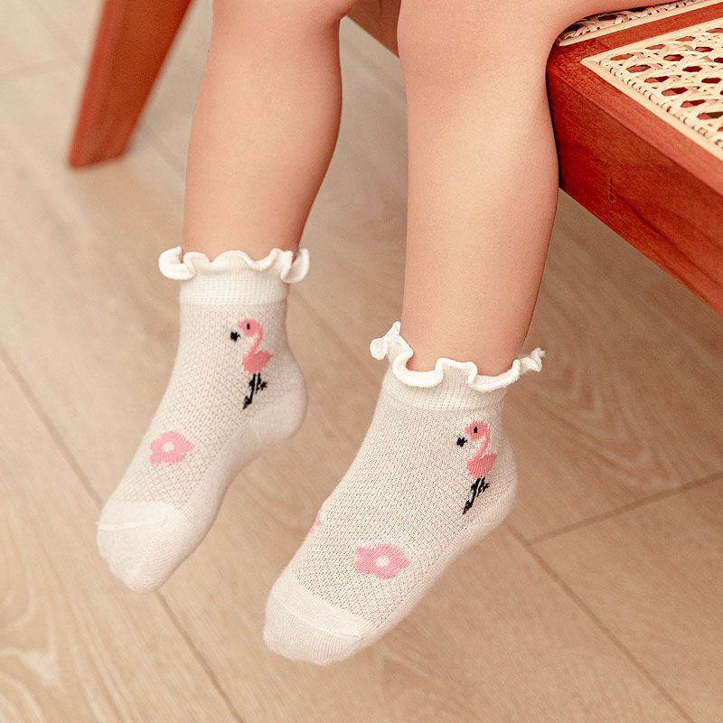 Set 5 đôi tất cotton dành cho bé dòng unisex, chất liệu dày dặn co giãn - Hàng Quảng Châu Cao Cấp