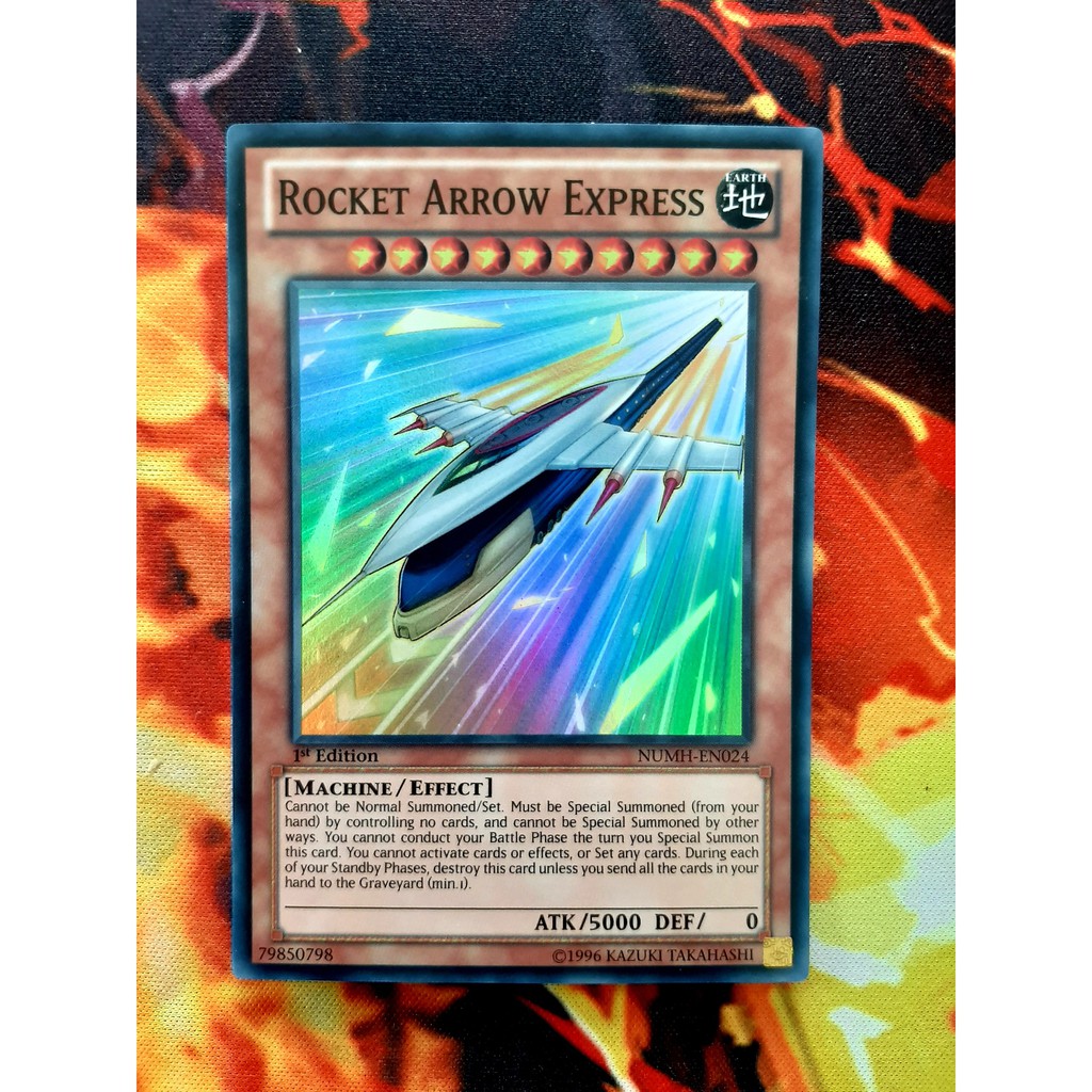 [ Đỗ Lạc Shop ] Thẻ Bài Yugioh Monster Rocket Arrow Express - NUMH-EN024 - Super