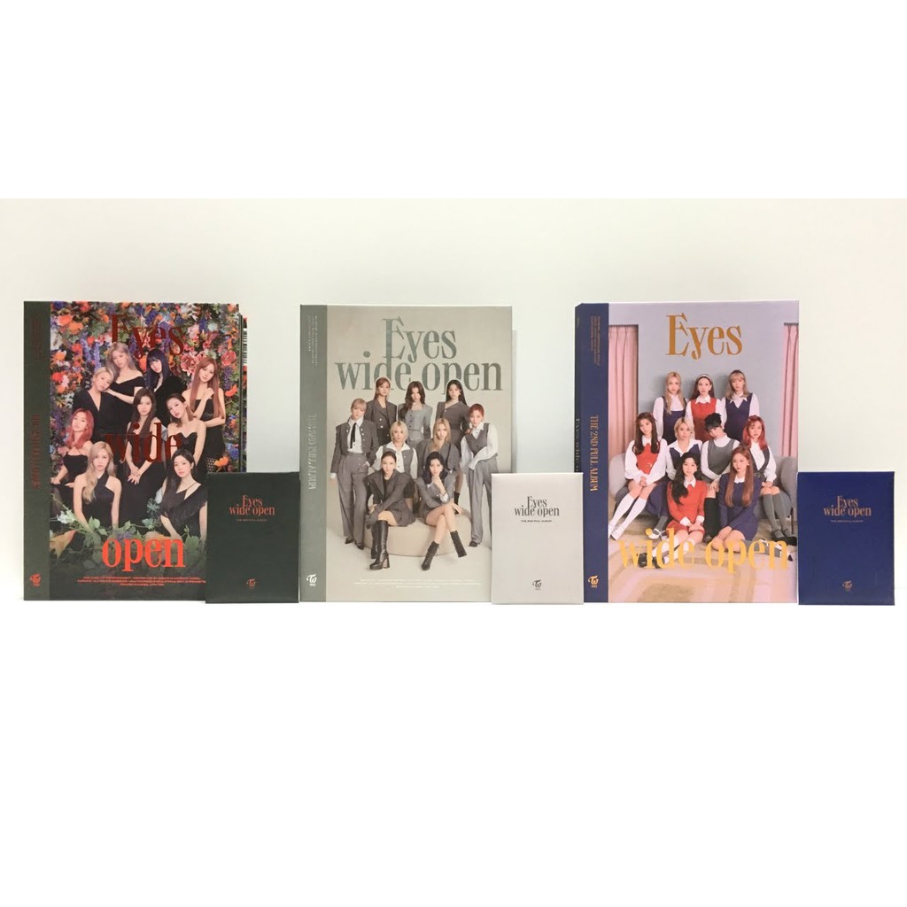 Album nhóm nhạc Twice Vol.2 : Eyes Wide Open (đc chon ver)