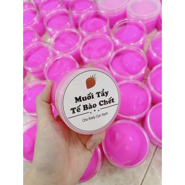 Tẩy tế bào chết muối dâu