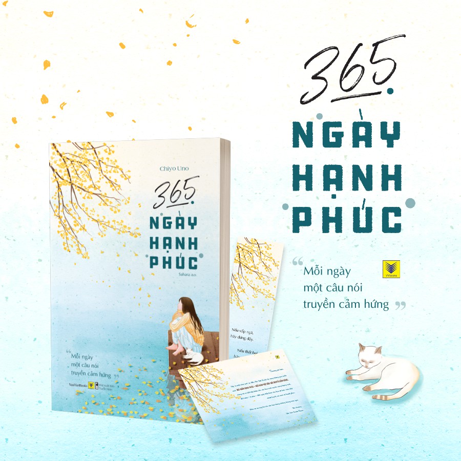[Mã LIFE2410K giảm 10K đơn 20K] Sách - 365 Ngày Hạnh Phúc – Mỗi Ngày Một Câu Nói Truyền Cảm Hứng | BigBuy360 - bigbuy360.vn