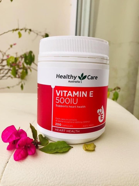 Vitamin E Healthy Care 500IU,200 viên (100% Hàng auth)