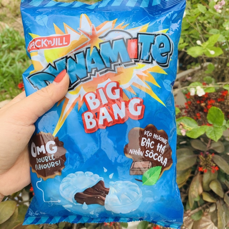 Kẹo Dynamite Big Bang gói 330g (vị Bạc Hà/Socola)