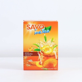 Trà đào hòa tan SAVO (16 gói x 15g)