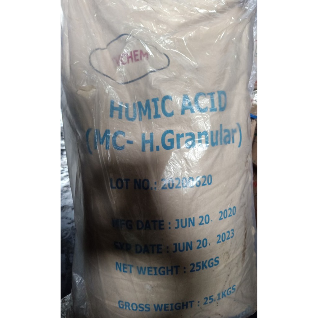 Potassium Humate Crystal, Humic acid (MC) Miểng chai bóng đẹp,2-4mm (Tan 100%)