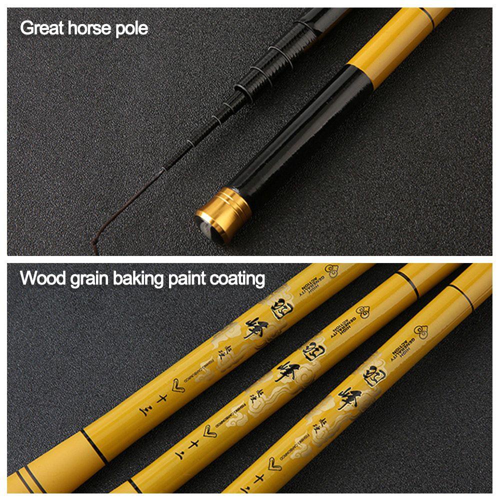 MUVAKO Cần Câu Cá Mini Bằng Sợi Carbon Siêu Nhẹ Tiện Dụng Mang Theo Du Lịch