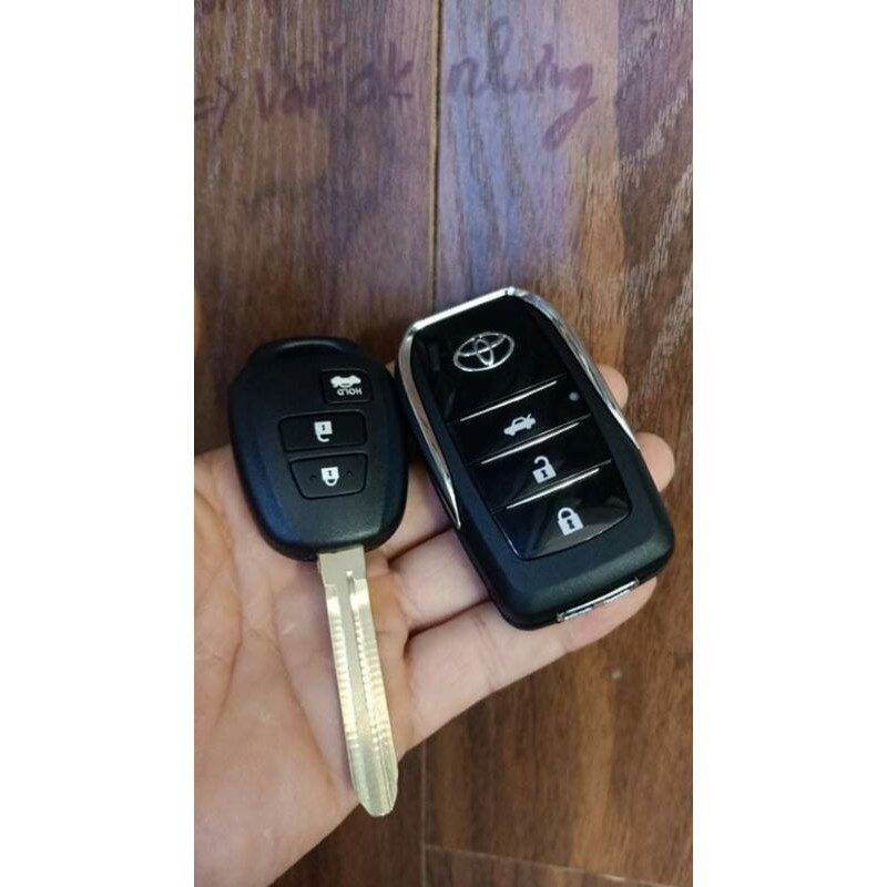 Vỏ Chìa Gập Toyota vios 2019_2020