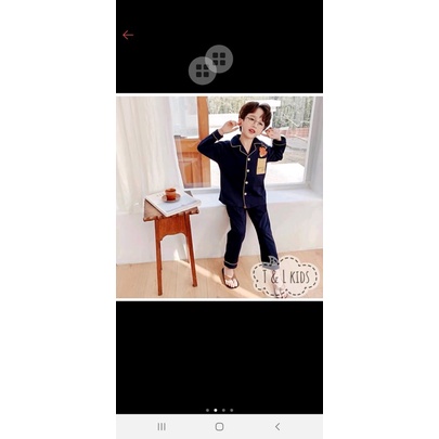 Pizama đũi xốp cho bé size 8-10kg