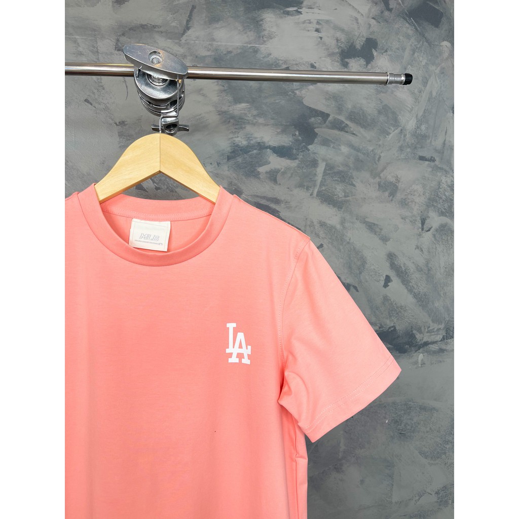 (HÀNG XUẤT XỊN) Áo hồng cam 1837 MEGABEAR L..A DOGERS TEE Made in V/N full tag code  Size XS S M L