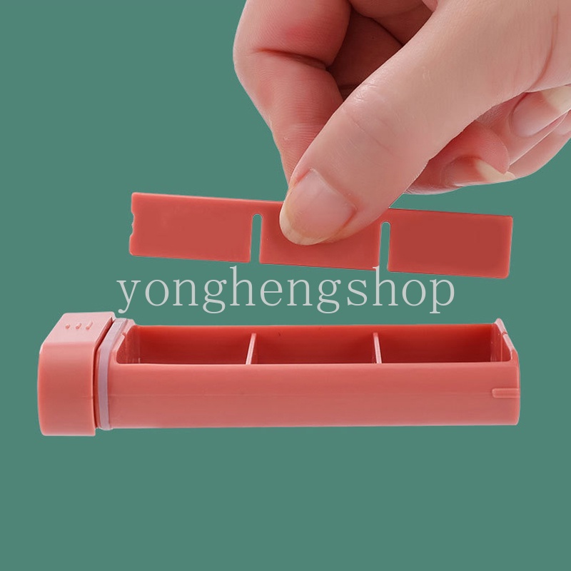 Hộp Đựng Thuốc 7 Ngày Phong Cách Bắc Âu Di Động Tiện Lợi Khi Đi Du Lịch