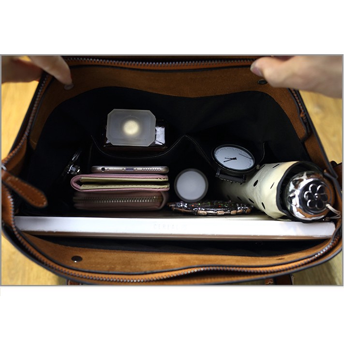 [CHÍNH HÃNG-BH 1 NĂM]Túi xách da nữ MADINI cao cấp lớn đựng vừa A4 KDR-TX071 Kodoros (Tặng nước hoa mini) | BigBuy360 - bigbuy360.vn