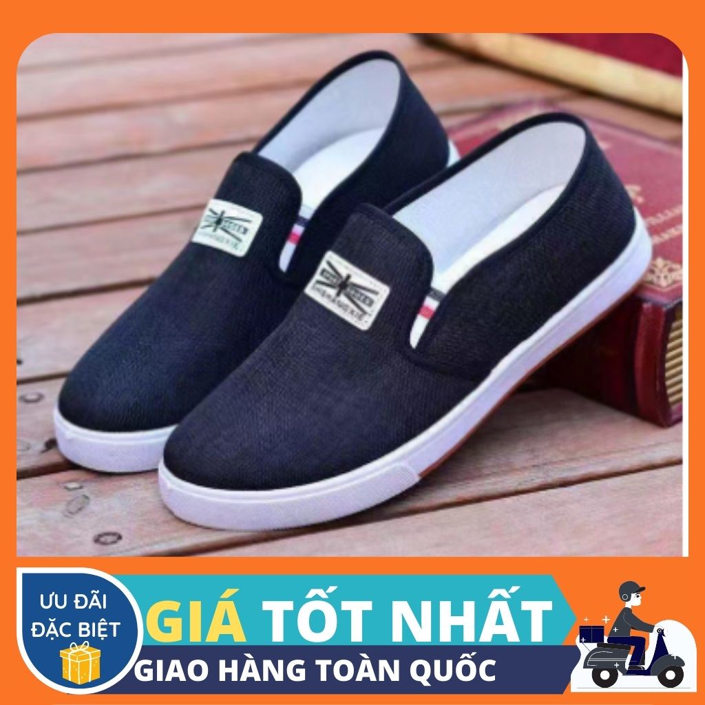 Giày Lười cho Nam thuận tiện cực thoáng khí - Giày Nam Giá Tốt