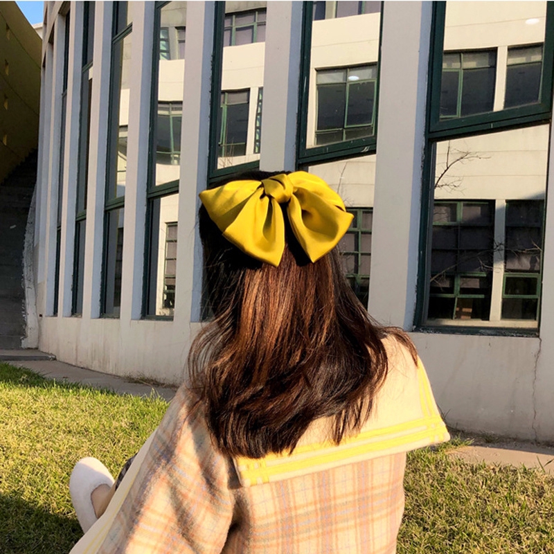 Dây buộc tóc thắt nơ chất lượng cao xinh xắn cho nữ