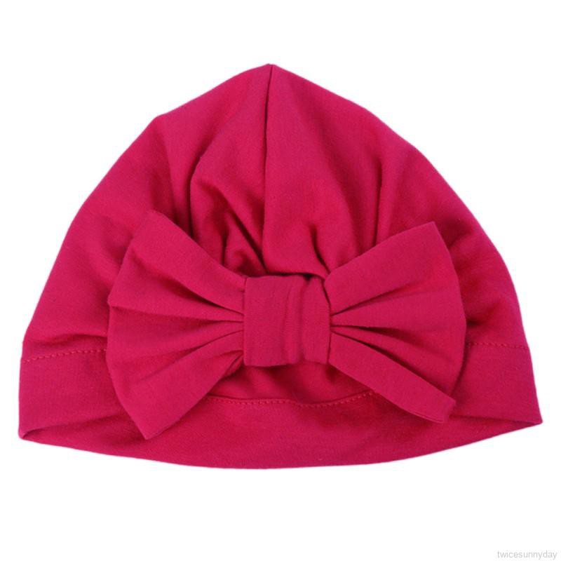 Băng đô cài tóc phối nơ màu trơn cho bé gái