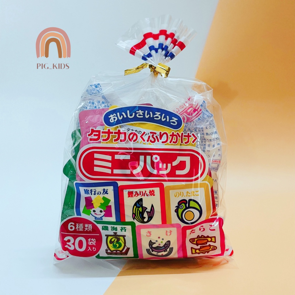 Gia Vị Rắc Cơm FURIKAKE Nhật Bản 6 vị 30 Gói