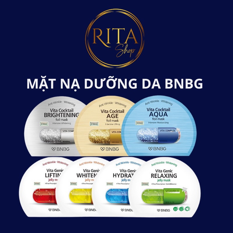 Mặt Nạ BNBG Vita Mask phục hồi, cấp ẩm, nuôi dưỡng da toàn diện