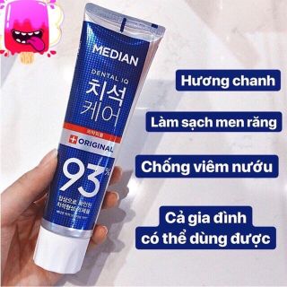 Kem Đánh Trắng Răng Median 93% Tooth-Paste 120gr