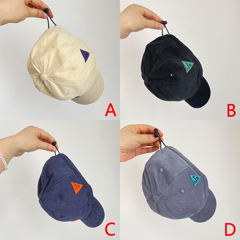 Mũ lưỡi trai vải cotton thời trang mùa hè cho bé