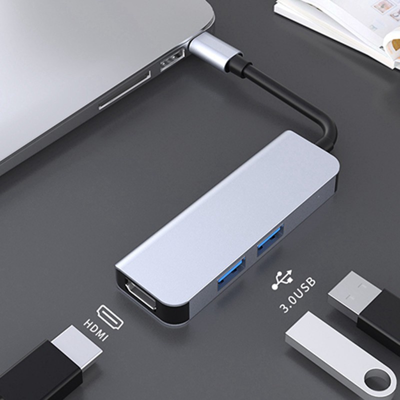 Dock Sạc Byl-2011N Type-C Usb 3.0x2 + Hdmi Cho Pc Laptop | BigBuy360 - bigbuy360.vn