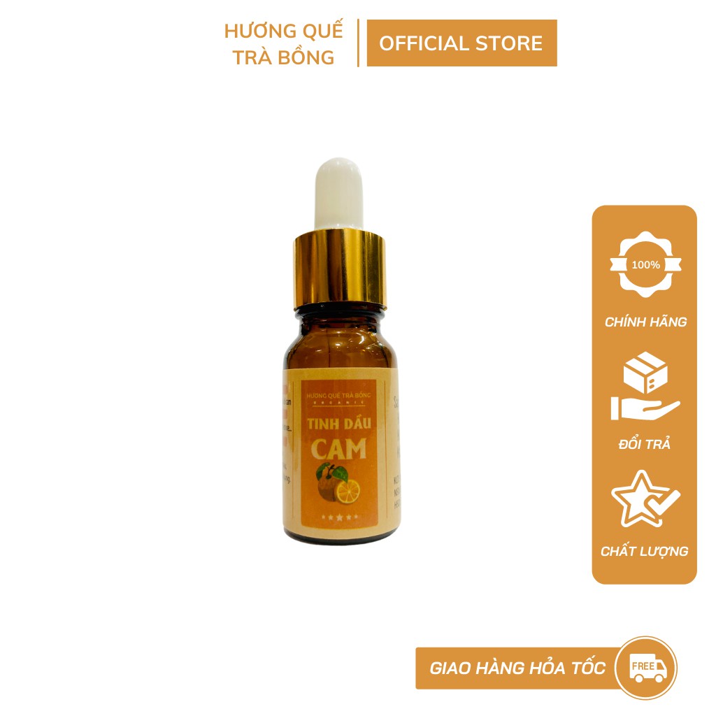 Tinh Dầu Vỏ Cam 10ml Hương Quế Trà Bồng