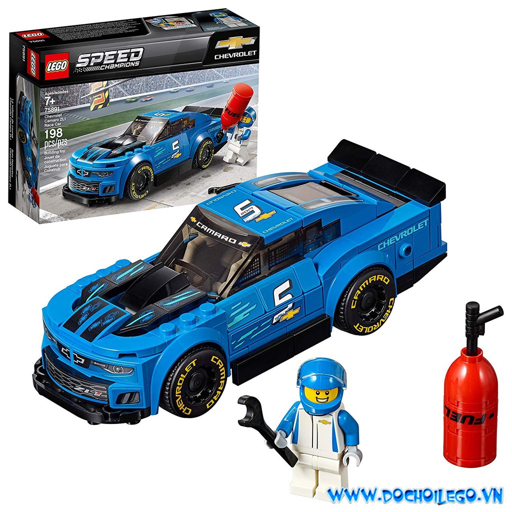 75891 LEGO Speed Champions Chevrolet Camaro ZL1 Race Car - Siêu xe