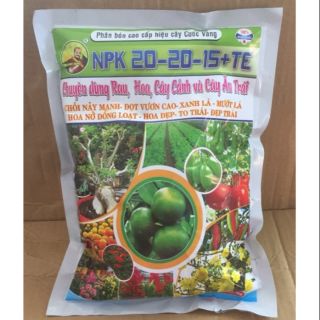 Phân giúp ra hoa đậu trái NPK 20-20-15
