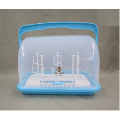 Khay úp bình sữa có nắp đậy và quoai xách, Giá úp bình úp cốc Việt Nhật