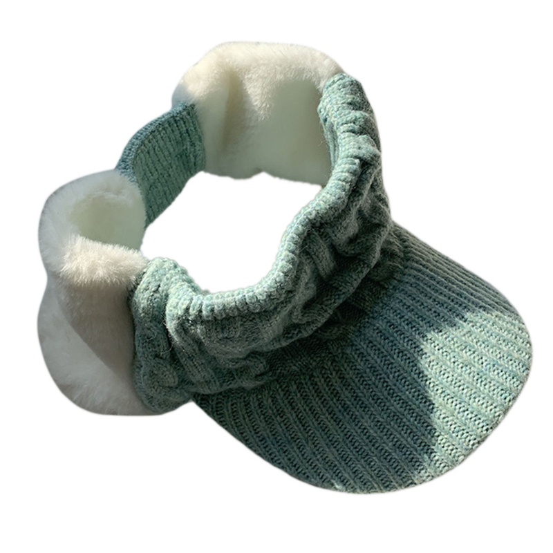 Mũ Lưỡi Trai Dệt Kim Hở Chóp Bảo Vệ Tai Thích Hợp Cho Các Hoạt Động Ngoài Trời