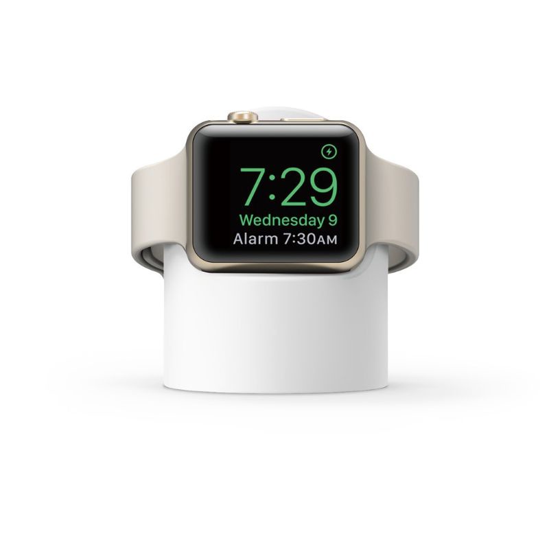 Đế Sạc Silicone Cho Đồng Hồ Thông Minh Apple Watch Series 4 / 3 / 2 / 1 44mm / 42mm / 40mm / 38mm