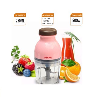 Máy Xay Sinh Tố, Xay Thịt Đa Năng OSAKA 4 Lưỡi Dao Inox Bao Khỏe Bao Nhuyễn