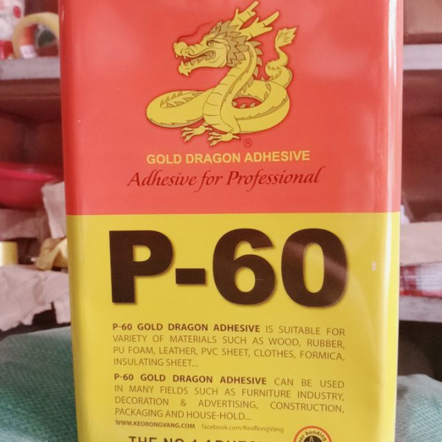 Keo dán đa năng P- 60 Rồng vàng 3 kg