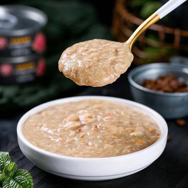 PATE MÈO WANPY HAPPY  100 LON 90G - PHIÊN BẢN &quot; HẢO HẠNG &quot; LON ĐEN SANG TRỌNG