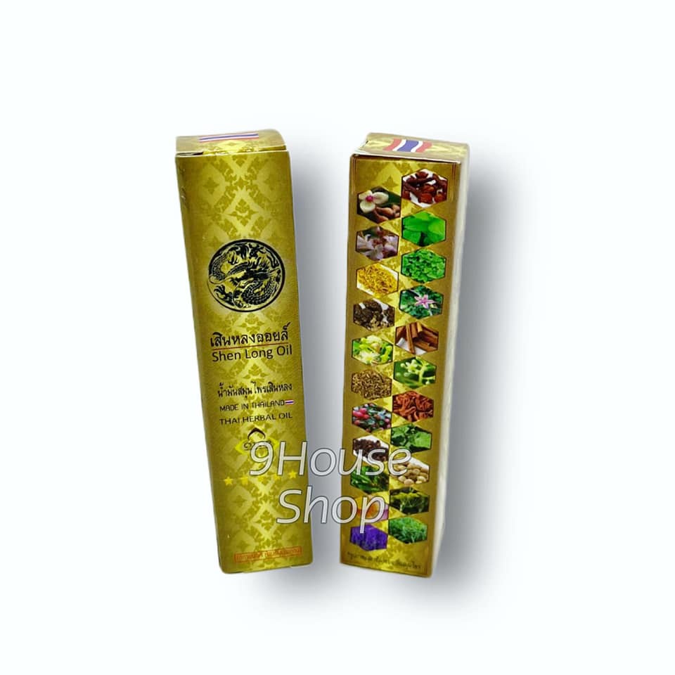 01 Dầu Nóng Lăn Rồng Shen Long Oil 22 Vị Thái Lan 8ml