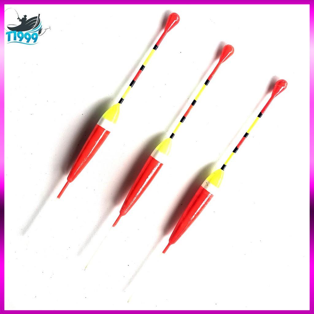🐬 xả kho rẻ xả kho rẻ Phao câu đài T1999 Vàng Đỏ , Chuyên câu rô , dài 13cm siêu bền 🐬