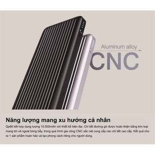 Sạc dự phòng Silicon Power QP66 10000mAh