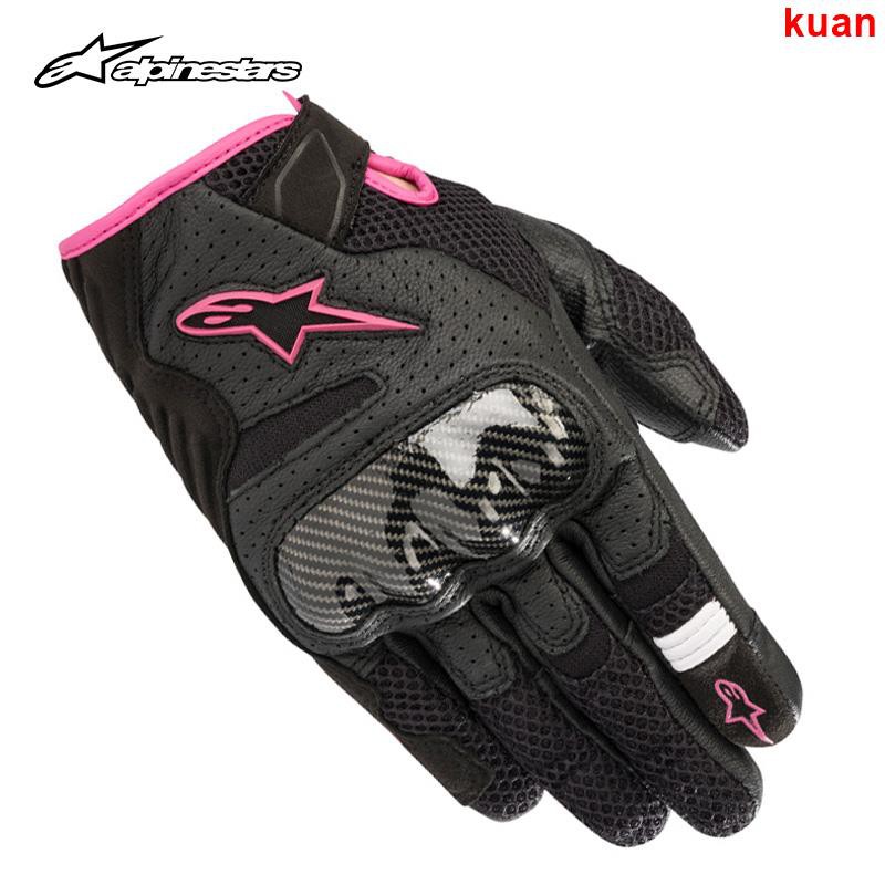 ALPINESTARS Găng Tay Da Cừu Lái Xe Mô Tô Thời Trang Mùa Hè Cho Nữ