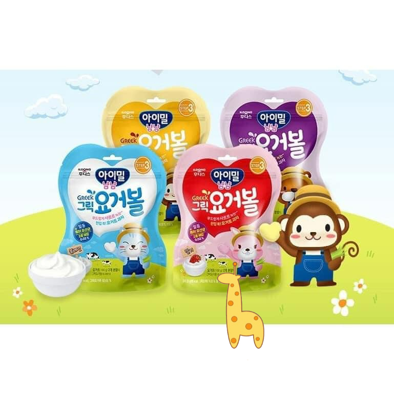 Sữa Chua Hy Lạp Sấy Khô Ildong Hàn Quốc Dễ Tan Kích Thích Vị Giác Tốt Cho Hệ Tiêu Hóa