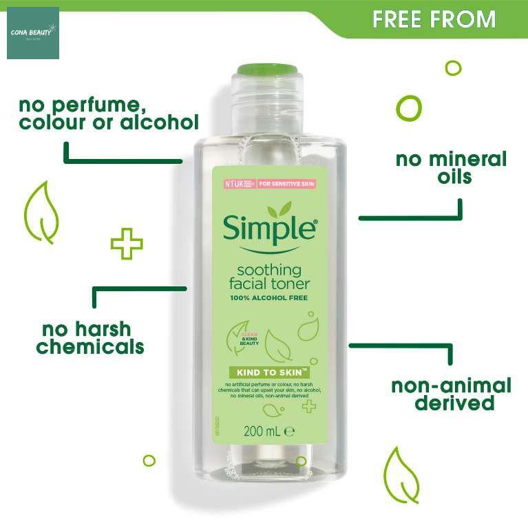 Toner Simple Kind to Skin Soothing Facial Toner | BigBuy360 - bigbuy360.vn